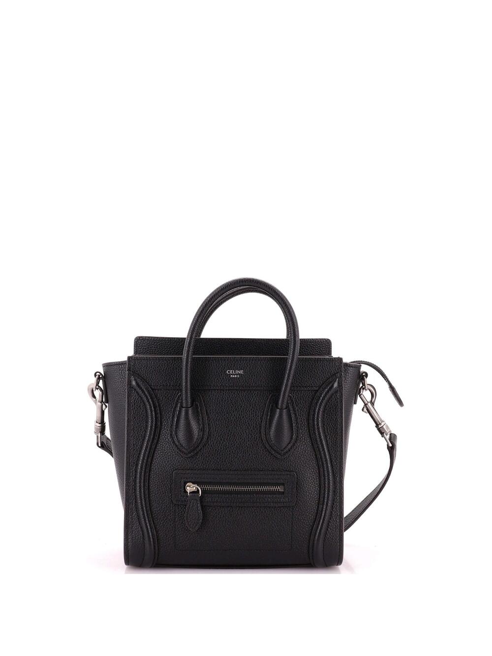 Celine Luggage Bag Grainy Leather Nano #331953C18B